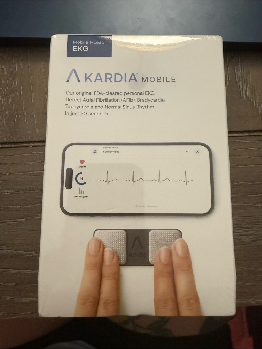 Kardia Mobile 1-Lead EKG - White